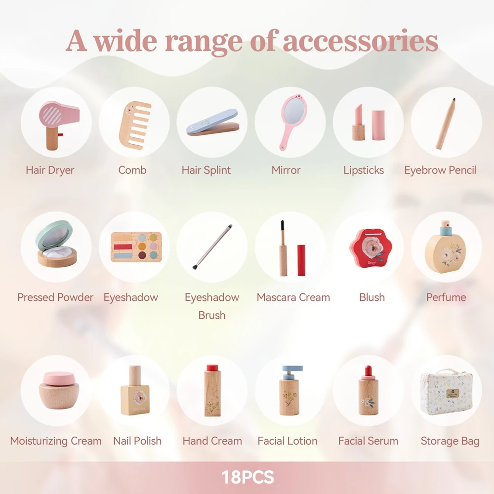 Child Girls Makeup Toys Set Pretend Game For 7 10 Years
