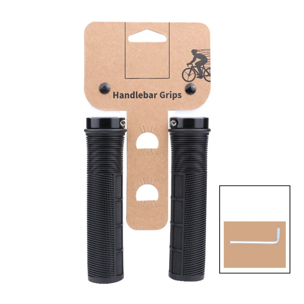 

Long lasting performance strong and stable non slip texture single lock rubber grip for comfortable bike rides