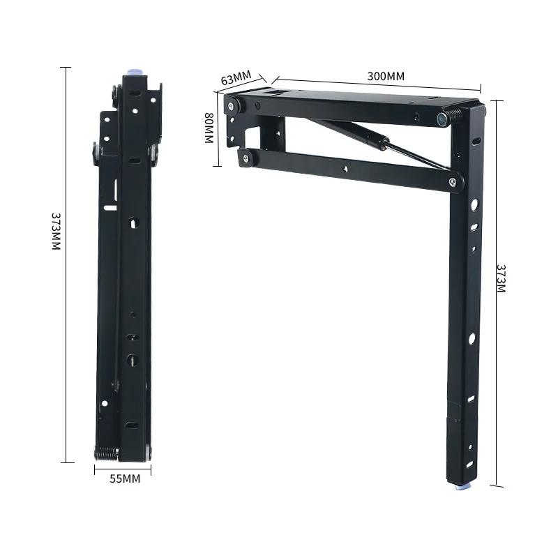 Hidden Folding Stool Hardware Accessory Damping and Buffering Kitchen Bedroom Hardware Accessoies