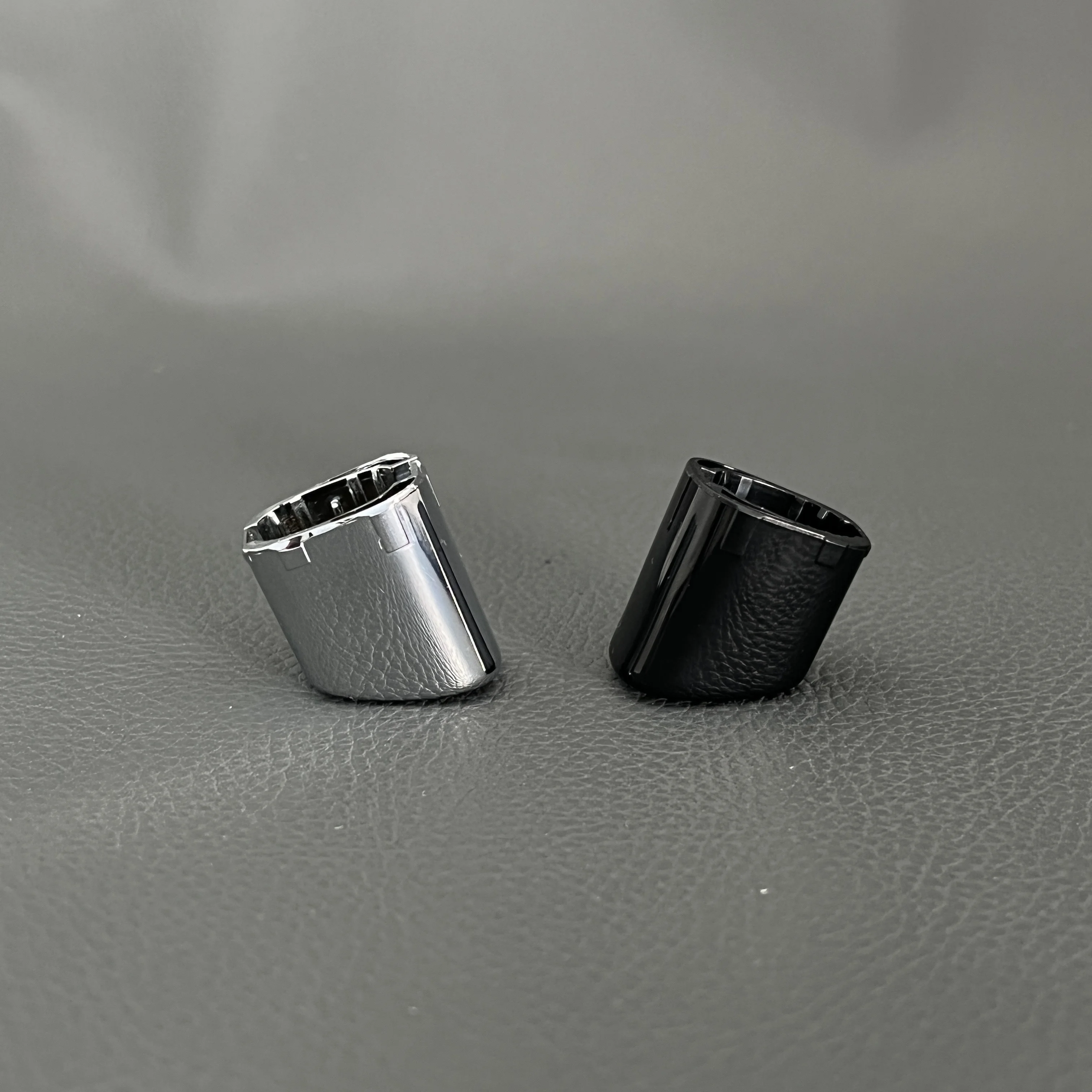 Car Interior Chrome Hand Brake Button Trim Cover Black Handbrake Lever Parking Button Cap Accessories for Polo Cross 6RD711333A