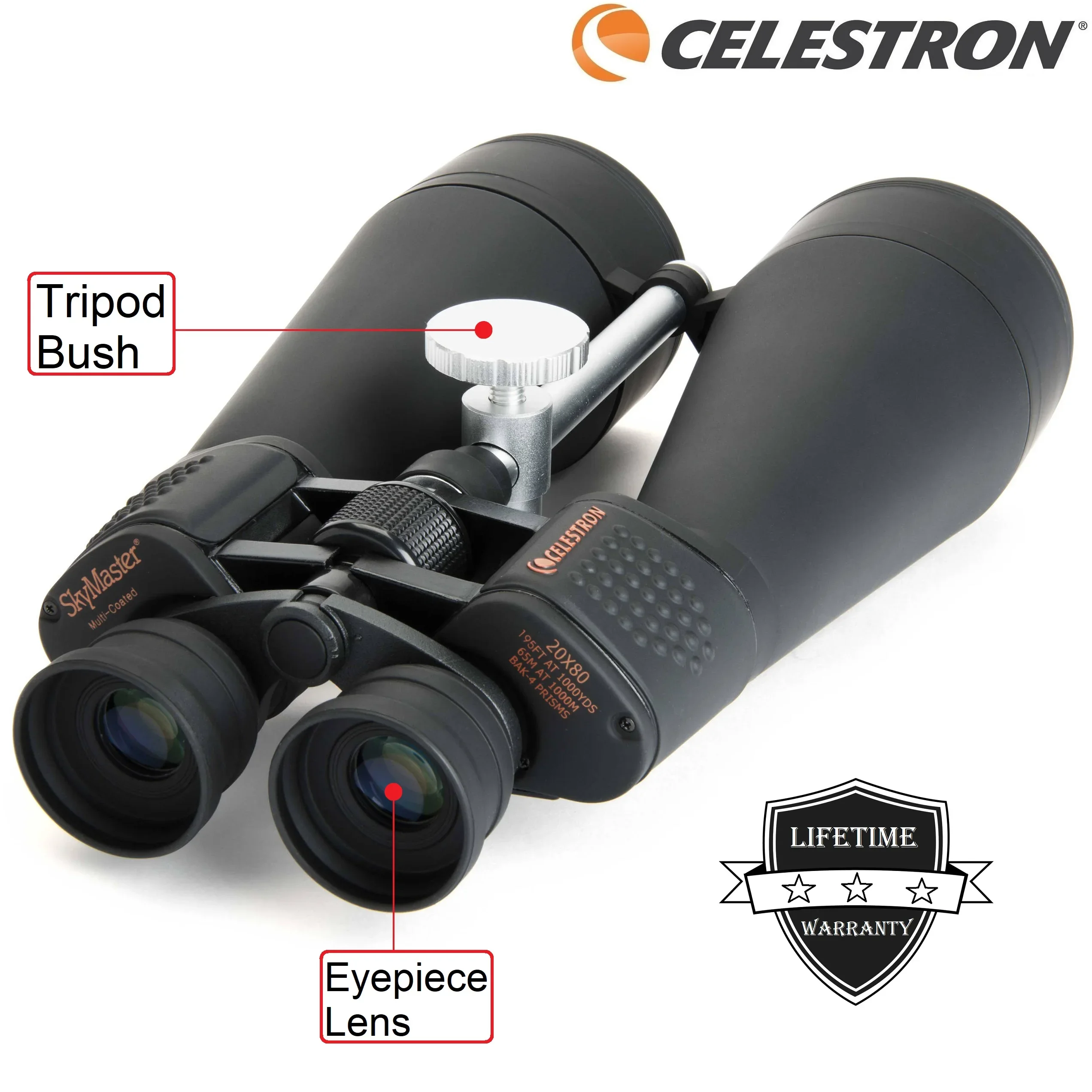 

Celestron SkyMaster Large-Aperture Astronomy Outdoor Binoculars, Telescope for Astronomical Observation, Long Distance Viewing