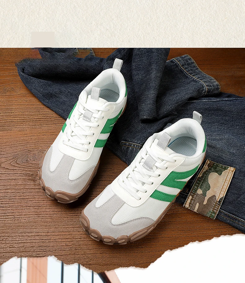 Herren- und Damen-Barfußschuhe mit breiter Zehenbox, Zero Drop, minimalistische Sneaker, rutschfeste Outdoor-Walking- und Trainingsschuhe – Detail 4