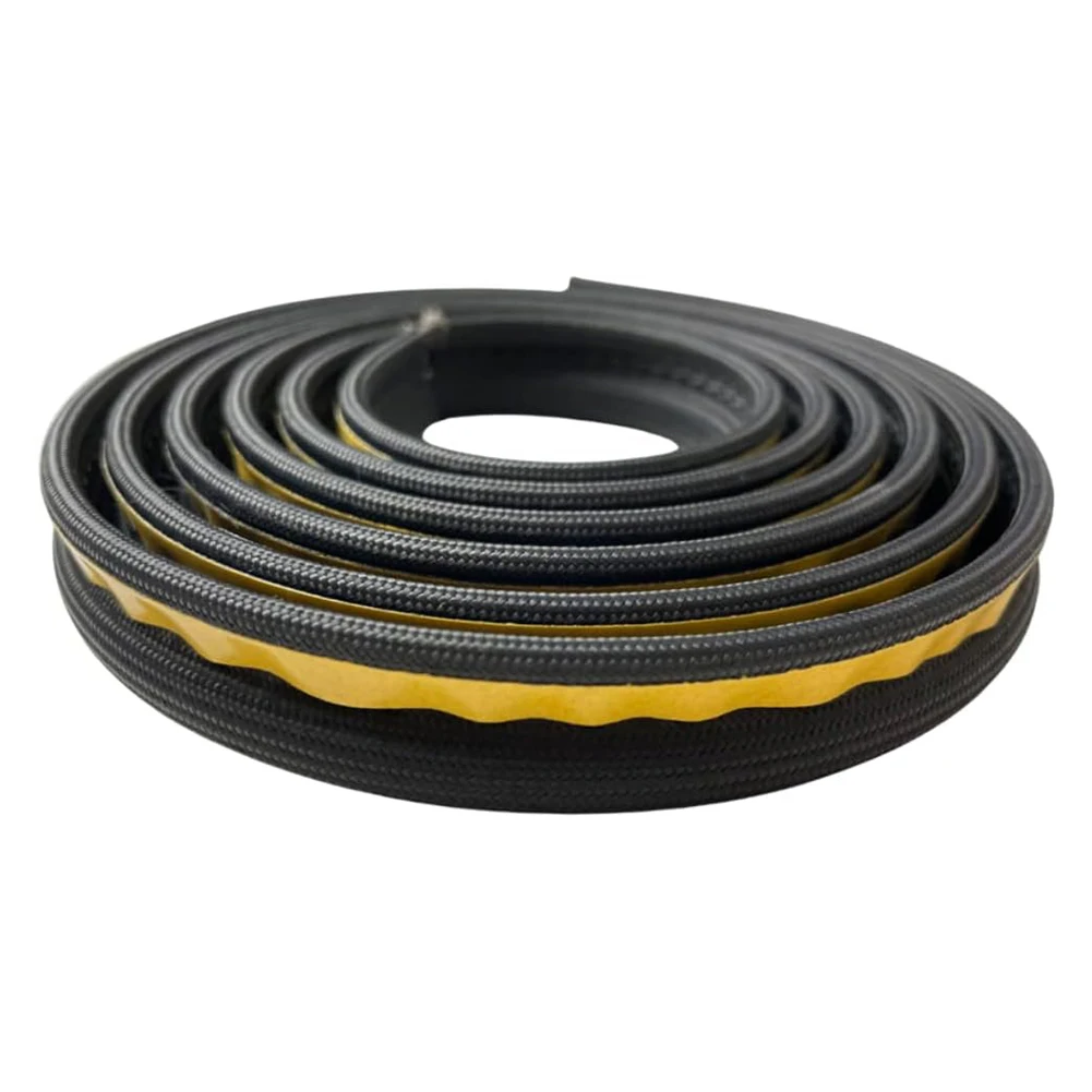 Fireplace Sealing Rope Wood Burning Stove Door Self-Adhesive Fiberglass Sealing Cord 1Pcs 10mm 2m 3-m Gasket Tape