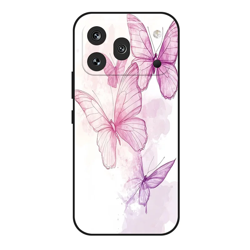 Marble Painted Soft Matte Silicone Back Cover Case