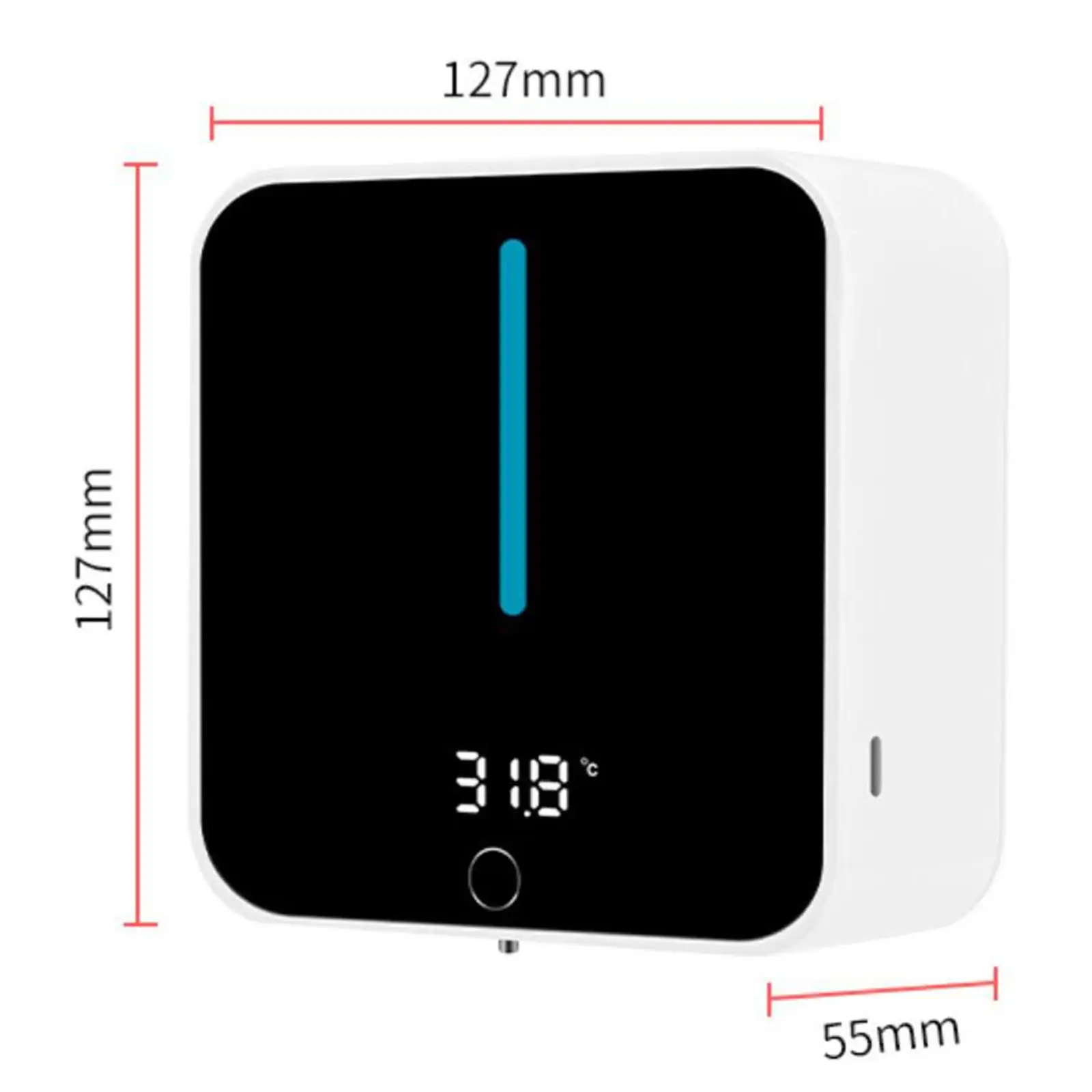 400ML Foaming Dispenser Disinfection Machine with Thermometer for