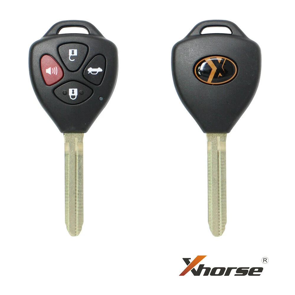 

Универсальный проводной пульт дистанционного управления Xhorse VVDI треугольник 4 кнопки Toyota Тип XKTO02EN