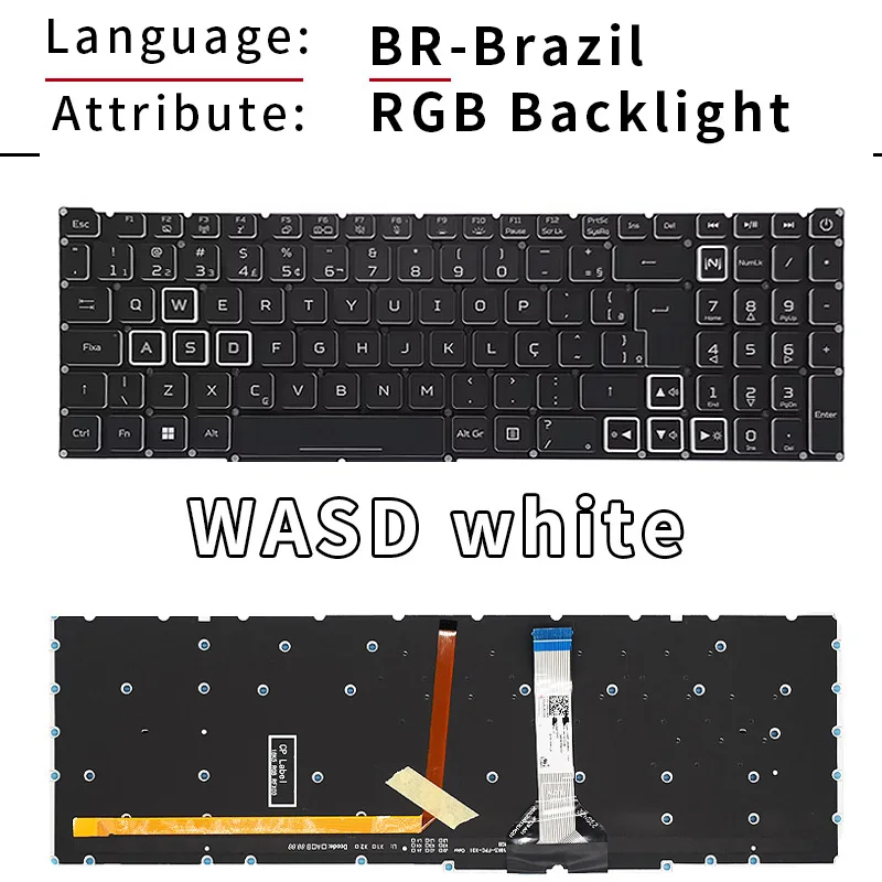 Bàn phím ACER Predator Helios 300 PH315-52 PH317-53 N18I2 N18I3 Keyboard US Backlit