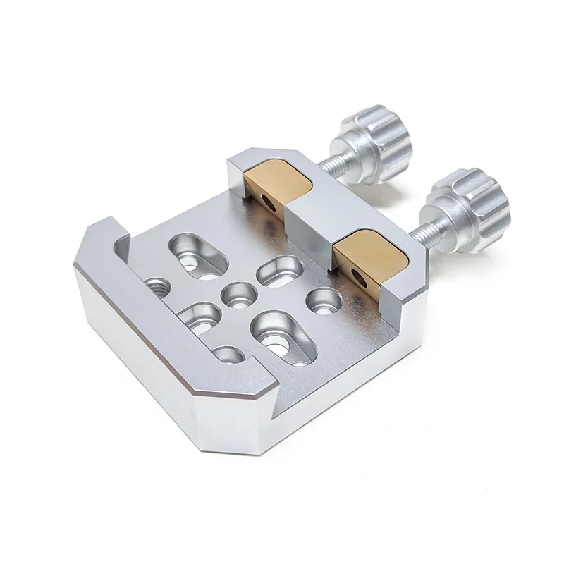 Middle Size Dovetail Saddle Mount Platform Clamp With A Brass Screws