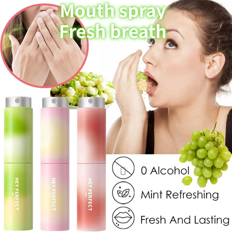 

1PCS Probiotic Breath Freshener Portable Oral Spray To Remove Bad Breath Qingti Oolong Fresh Mouth Lasting Fragrance