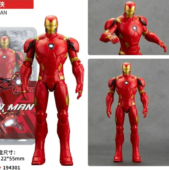 18cm Wunder Rächer Gift Spiderman Kapitän Amerika Vielfraß Hulk Eisen Mann Groot Thanos Sammlung Action figur heißes Spielzeug Kinder – Detail 9