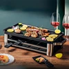 Electric Oven Electric Barbecue Grill Family Barbecue Machine Electric Baking Pan Multifunctional Indoor Meat Roasting Pan 1