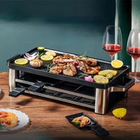 Electric Oven Electric Barbecue Grill Family Barbecue Machine Electric Baking Pan Multifunctional Indoor Meat Roasting Pan 1