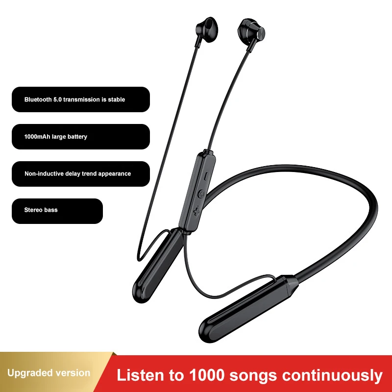 NewDualBatteryWirelessHeadphonesLongStandbyLifeBattery