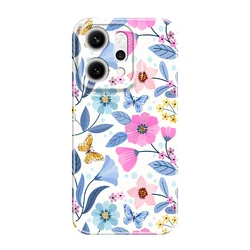 Vibrant Floral Pattern Phone Case - Durable Hard Cover for OPPO Reno 11F (Color 1)