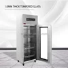 Green and Low-Carbon Hotel Kitchen Stainless Steel Disinfection Cabinet Single Glass Door with Computer Panel New Condition 6