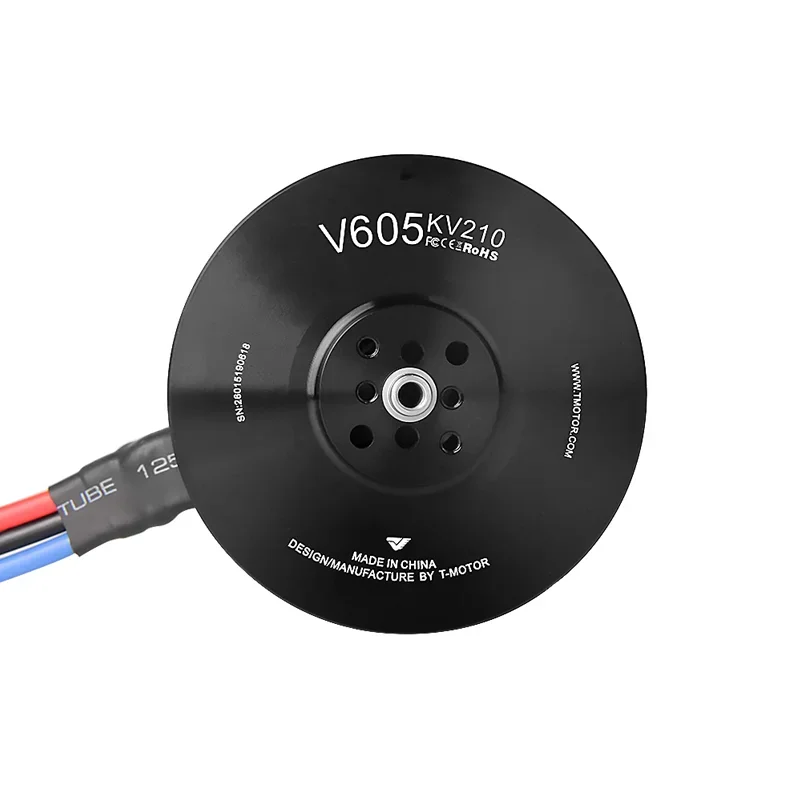 V605 T-MOTOR KV210 Двигатель БПЛА с вертикальным/фиксированным крылом Максимальная мощность 3200 Вт/длительность 180 с Максимальный ток 70 А/длительность 180 с thumbnail 5