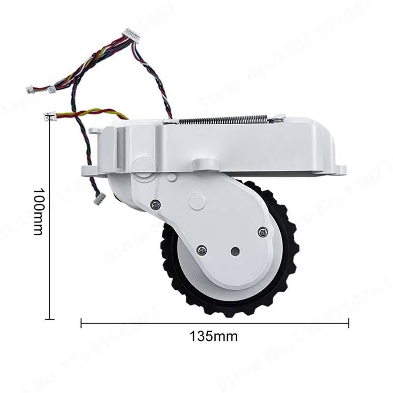 For Xiaomi Mijia STYTJ02YM MVXVC01-JG Left Right Wheels Parts Tools Home Robot Vacuum Cleaner Attachment Replacement Accessories