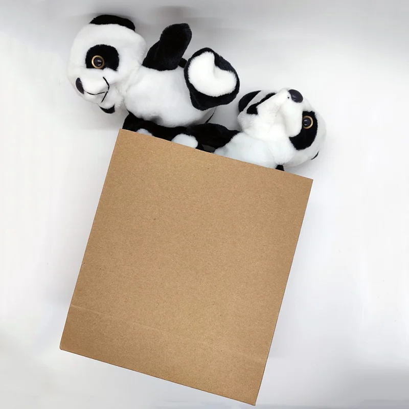 

Changeable Panda by J.C Magic Tricks Magician Stage Illusions Gimmicks Prop Plush Panda Toy Appearing From Empty Paper Bag Magia