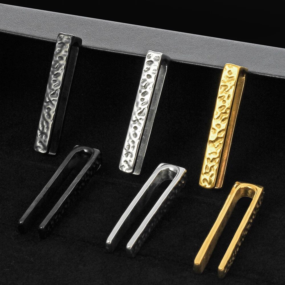 Giga 2pcs Elegant Stainless Steel Ear Gauges Plugs Hangers 2g(6mm) Stretching Kit Pain-free Ear Expander Body Piercing Jewelry