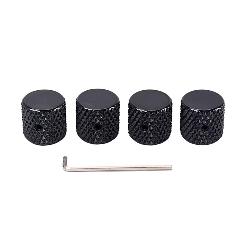 

Knob Button for Guitar AMP Effect Pedal Cabinet 6mm Shaft Hole Black Color High Quality