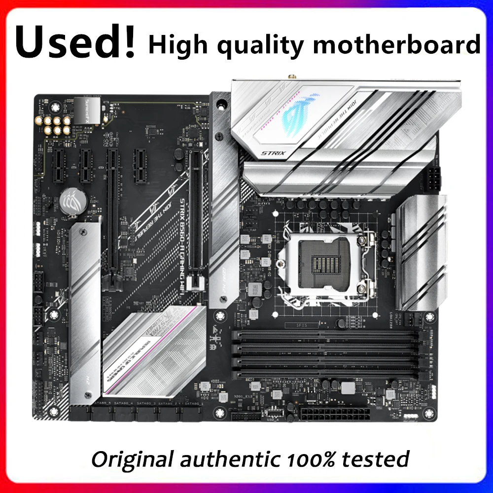Per Rog Strix B560-A Gaming Wifi Originale Usato Desktop Intel B560 Scheda Madre Ddr4 Da 128Gb Lga 1200 I7/I5/I3 Usb3.0 Sata3
