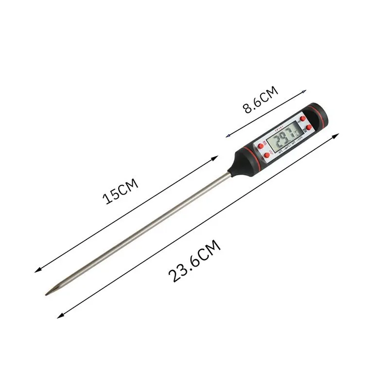 TP101 Digital Probe Thermometer for Kitchen Water Oil Temperature Measurement
