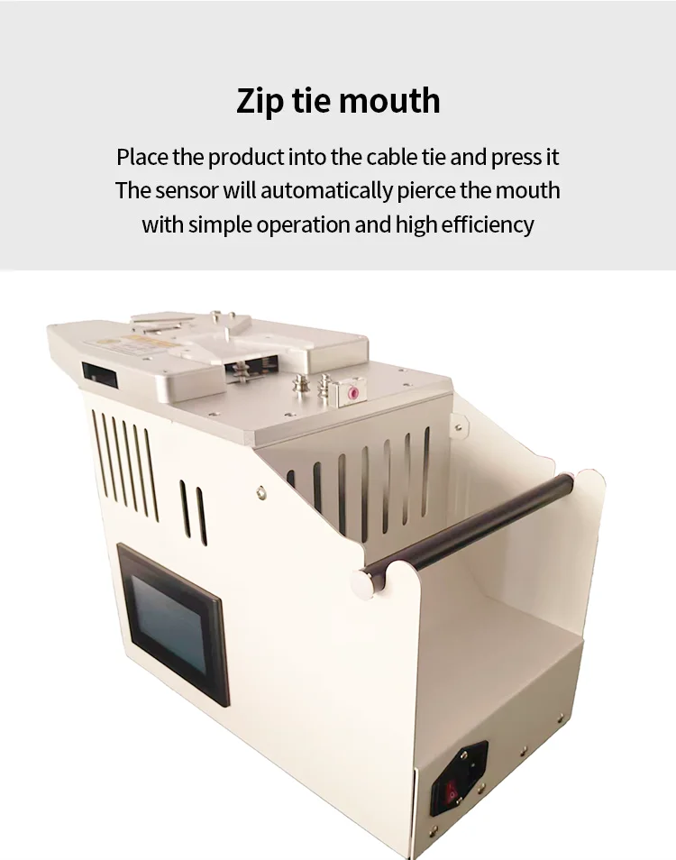 JH  Semi-Automatic Bread Twist Tie Tying Machine Electrically Driven for Food Be