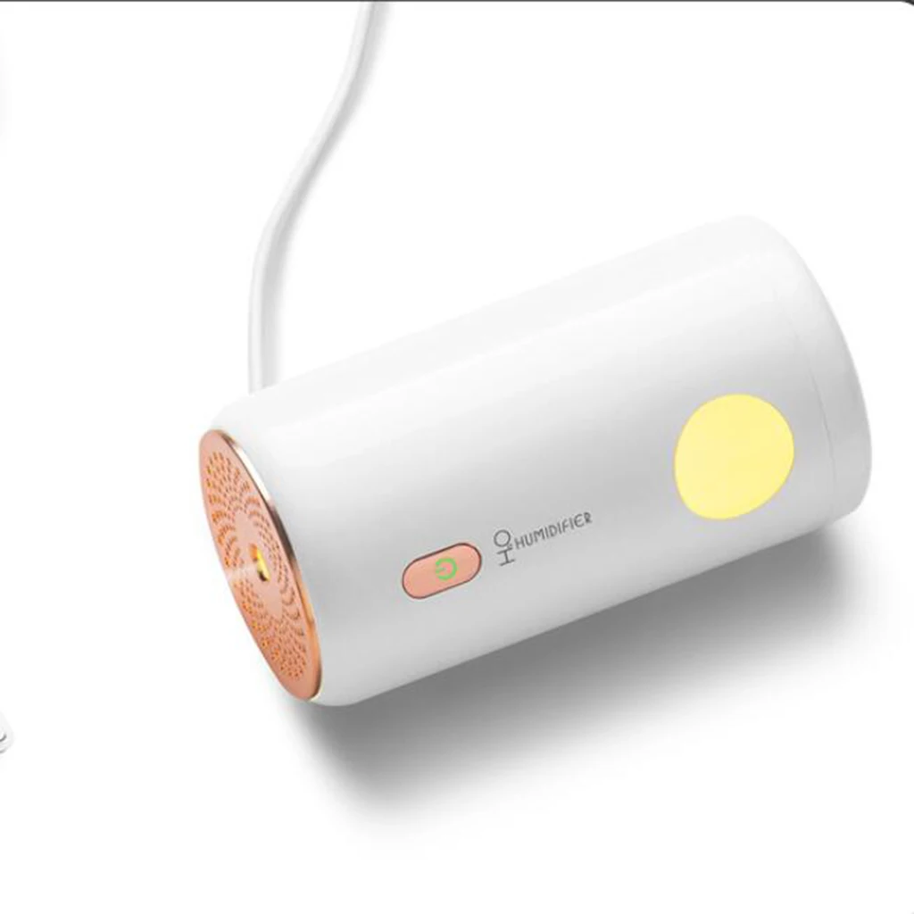 500ml Car Air Humidifier USB Portable Ultrasonic Humidifiers 300ml Mini Cool Purifier Humidifier for Car Bedroom Room Bedside