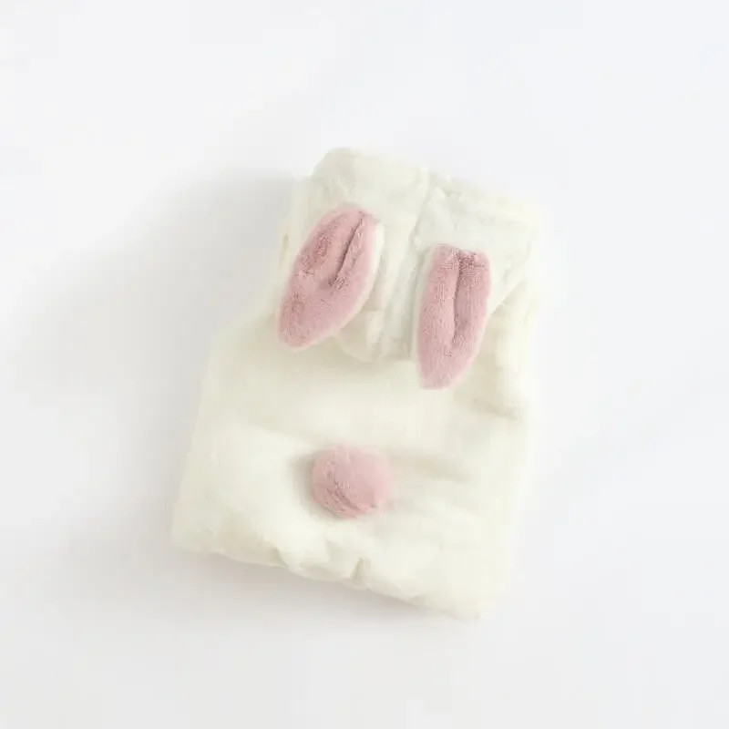 0-4 Yrs Baby Girls Vest Coat Cute Rabbit Fashion Baby Jacket For Girls Hooded Waistcoat Autumn Newborn Outwear Children Clothing