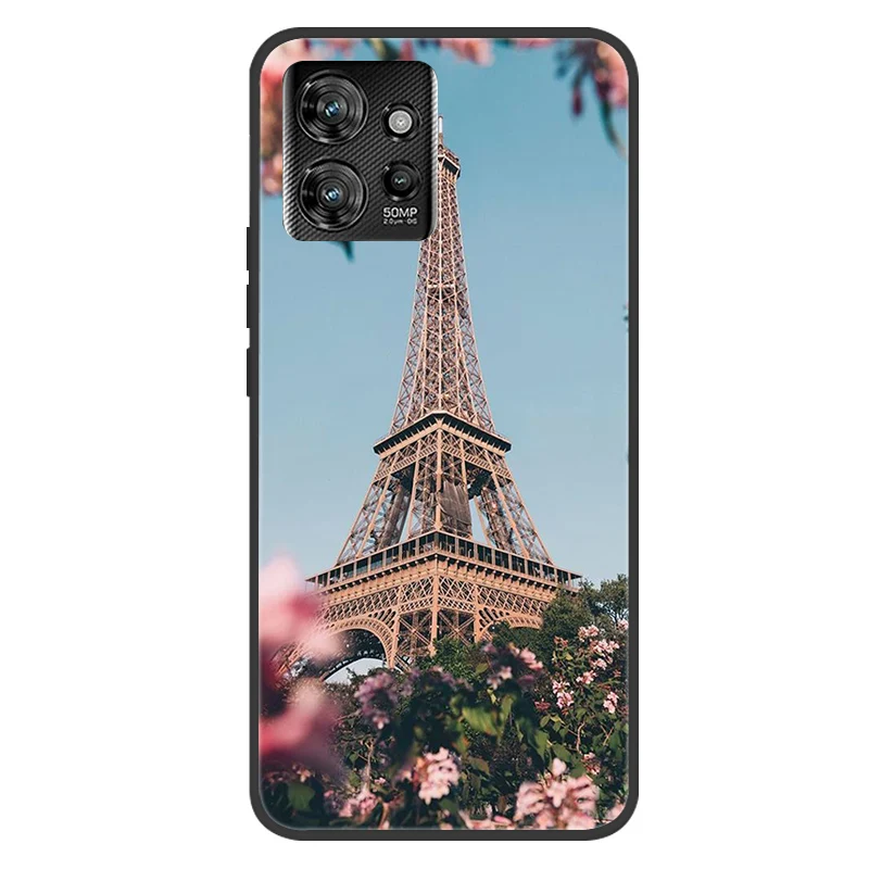 Shockproof Soft Silicone Bumper Coque Shell - Protective Back Cover