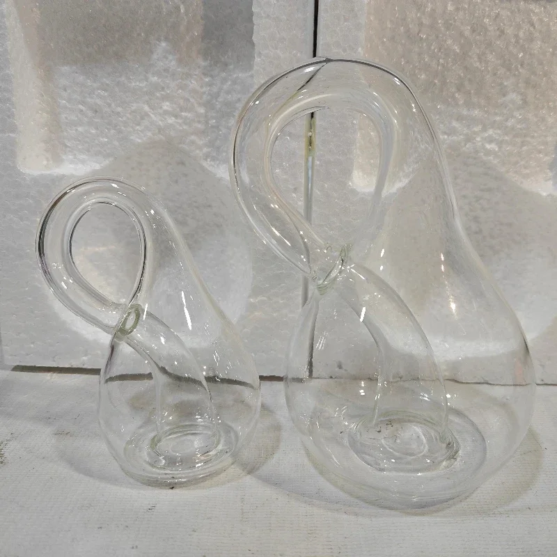 Glass Bottles Klein Bottles Thickened Ornaments Four-dimensional Space Decorative Glass Bottle Gifts Transparent Glass Home Decoration