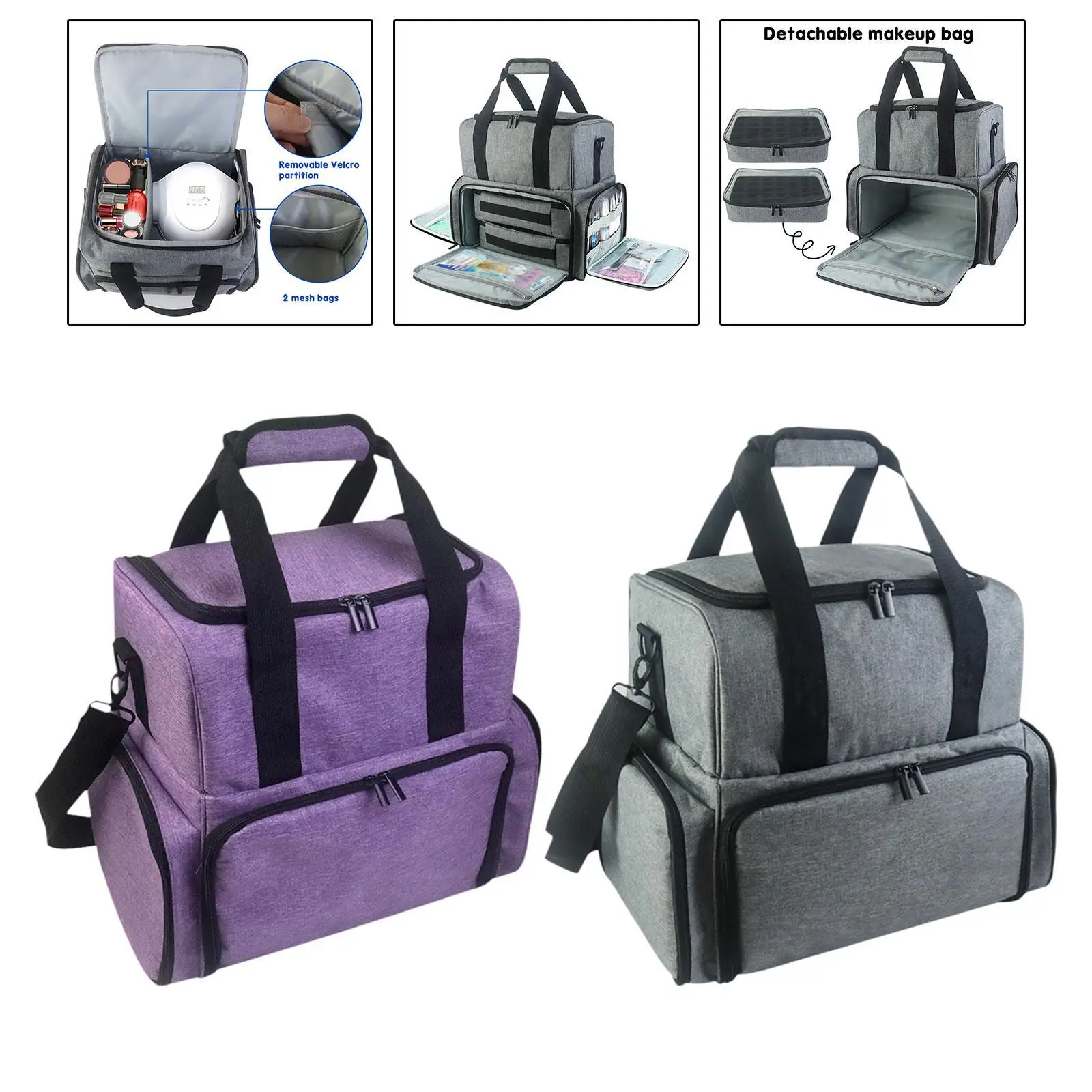 Large Nail Polish Case,Nail Polish Carrying Case Bag Portable Travel Makeup Large Nail Polish Case,Nail Polish Carrying Case Bag Portable Travel Makeup