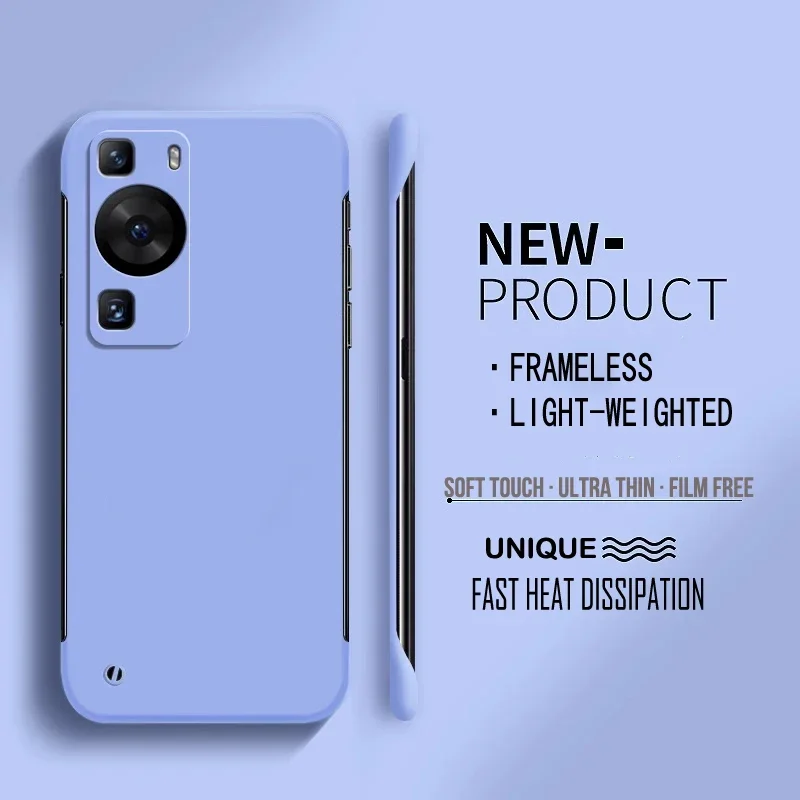 Frameless Matte Hard PC Phone Case and Protective Bumper Cover
