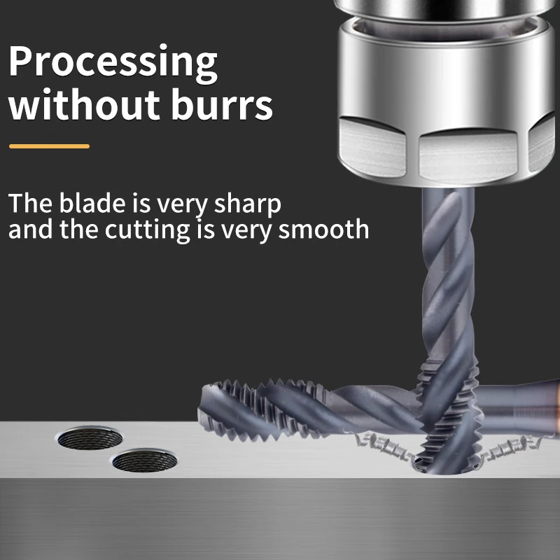 GULING JIS 8888 8889 HSSE Spiral Fluted Machine Thread Tap