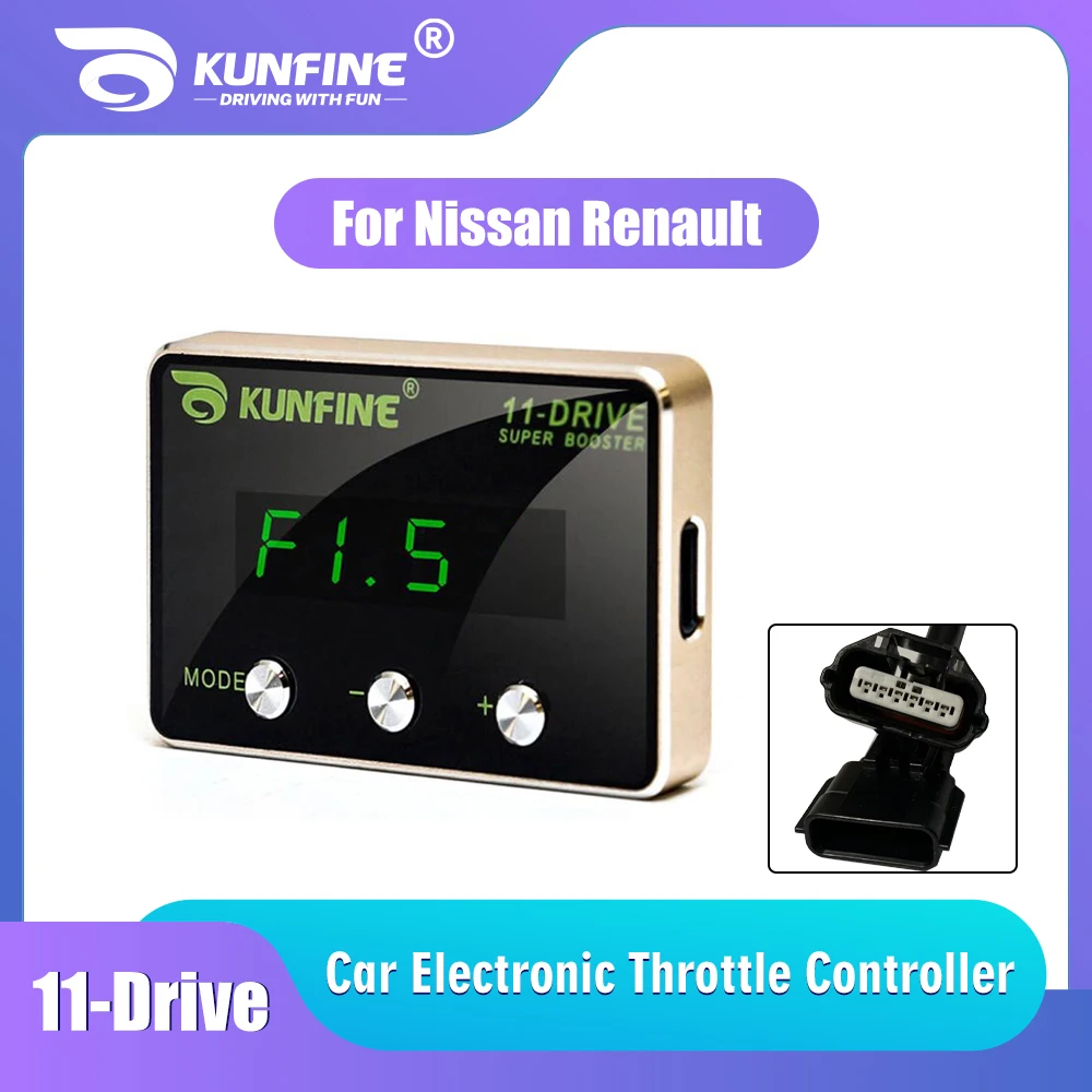 

Car Electronic Throttle Controller Racing Accelerator Potent Booster For Nissan Renault Tuning Parts Accessory