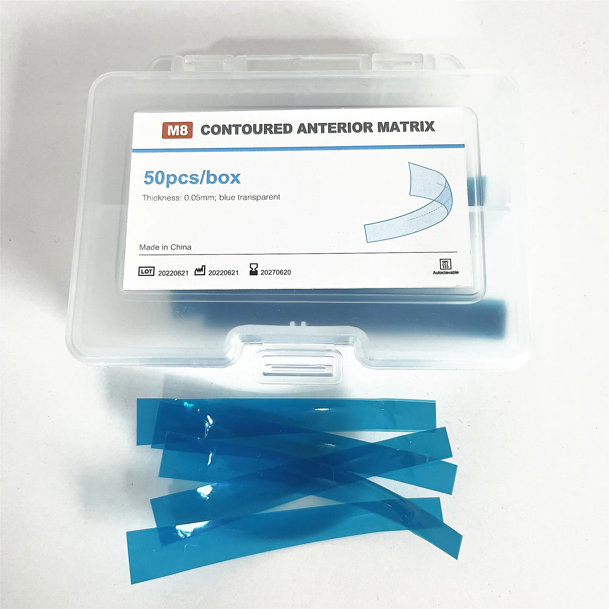 

Dental Blue Strip Anterior Restoration Matrix Composite Resin Matrices