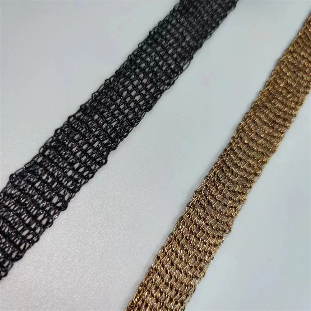 Lace Fabric 2/4cm Wide Mesh Net Webbing Hollow Lace trim