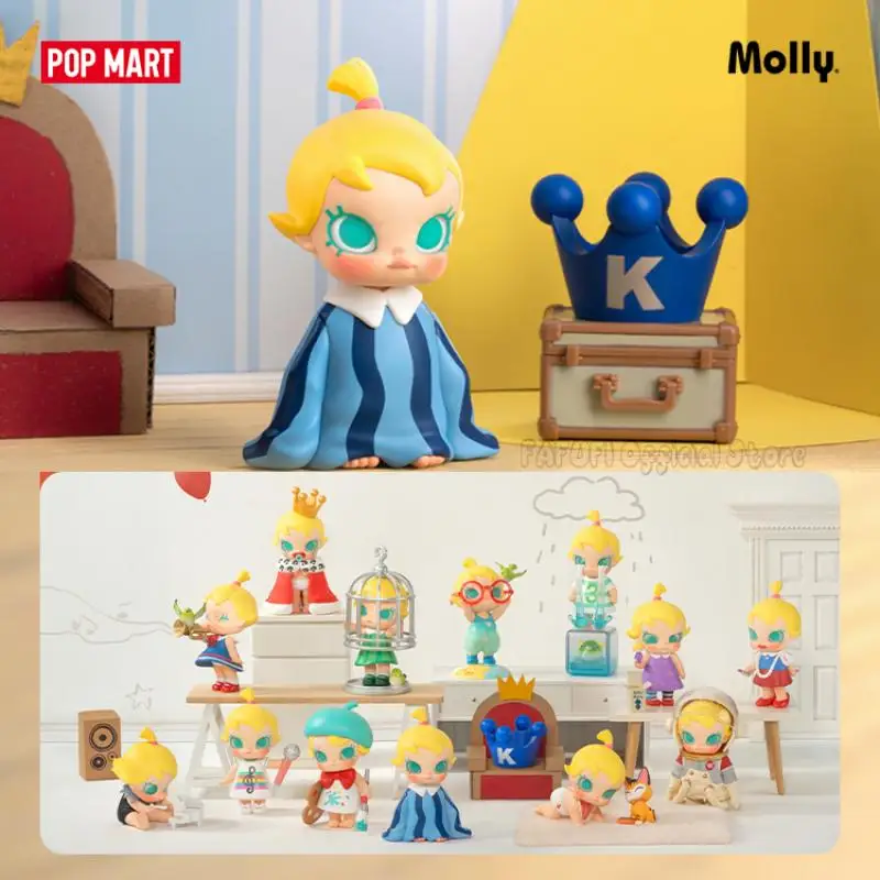 

Popmart Baby Molly When I Was Three Series Blind Box Mystery Box Toys Doll Cute Anime Figure Ornaments Collection Gift