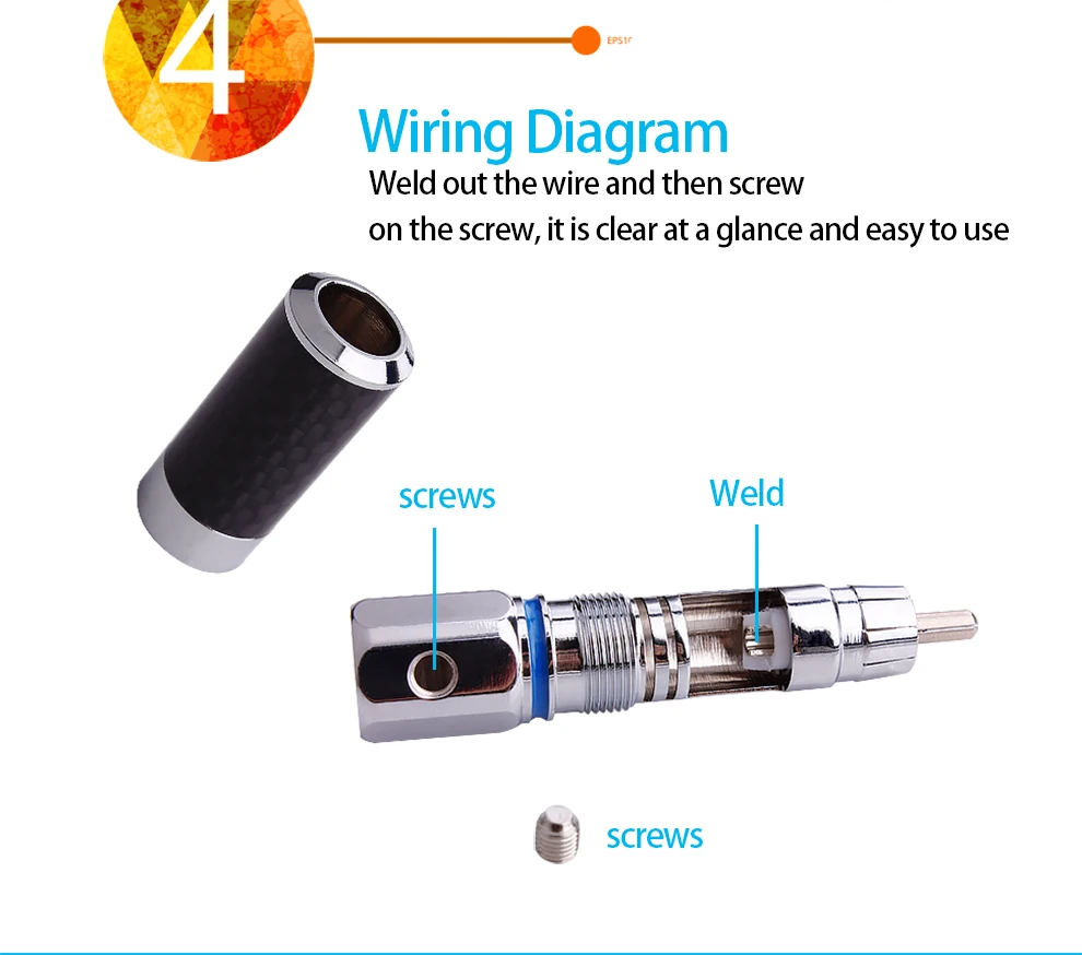 adaptador Splice, áudio Jack, 2pcs