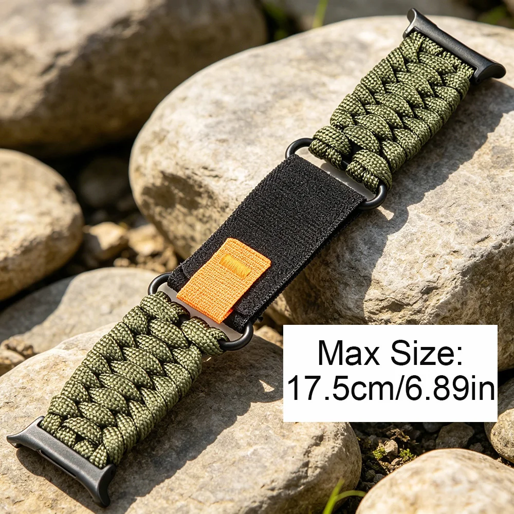 Breathable Outdoor Nylon Rope Bracelet Strap