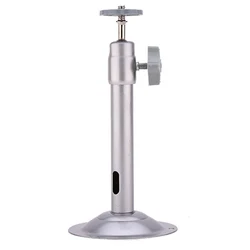 Adjustable Metal Wall Mount Bracket for Indoor/Outdoor Security Cameras (Silver)