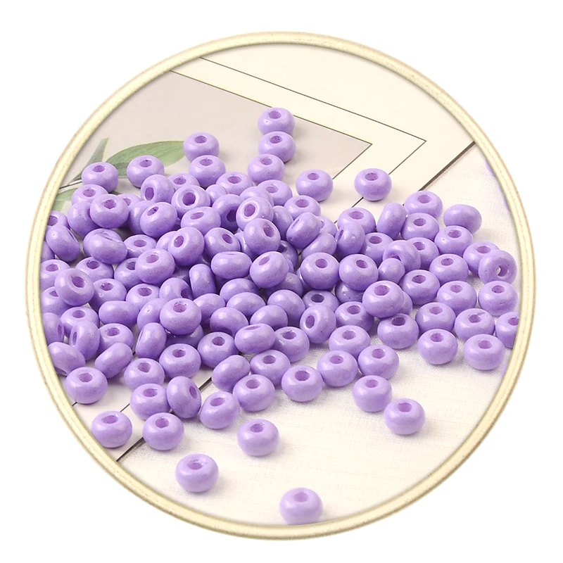 5mm DIY Keychain Beads Colorful Glass Beads Loose Seed Beads for Jewelry  Making Diy Accessories Sewing Kralen - AliExpress