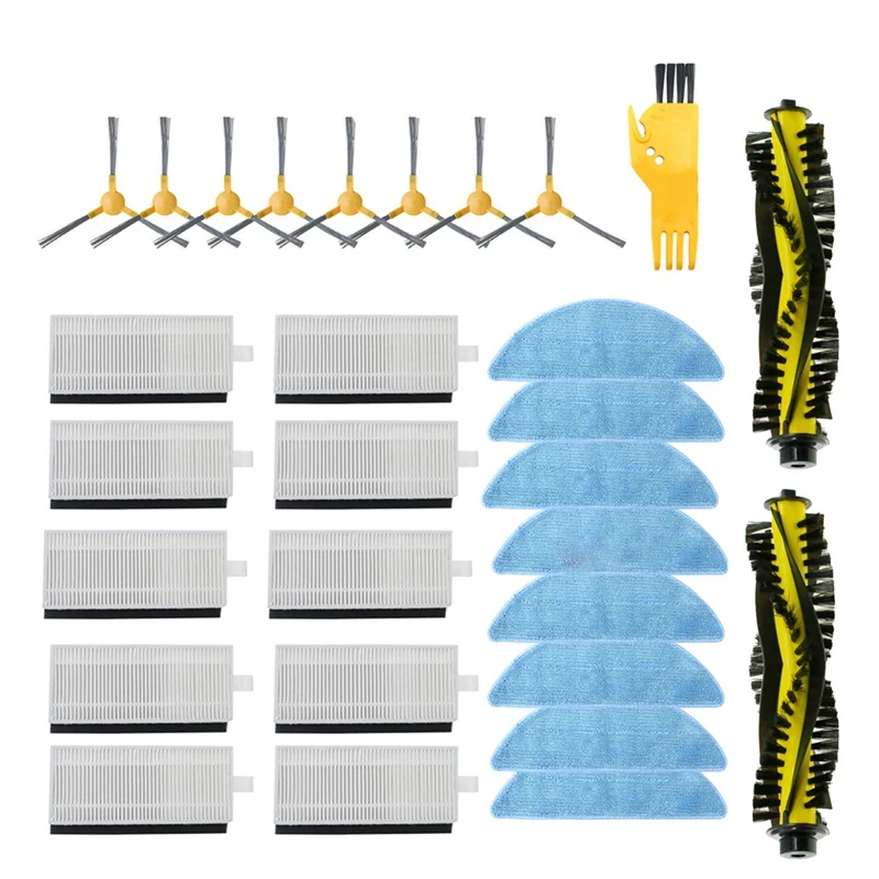 Набор аксессуаров для робота-пылесоса Mamibot Exvac660, сменная боковая щетка, фильтр, Швабра, роликовая щетка