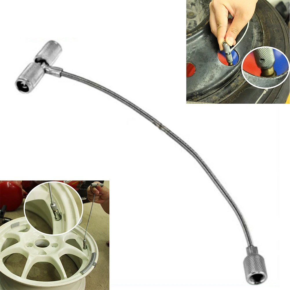 Extracteur De Valve Bleu – 10 Cm | Outil De Réparation Pneu Voiture, Robuste Et Précis