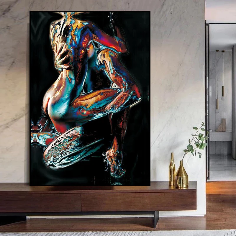 Buy Woman On Top Canvas Art at Best Prices