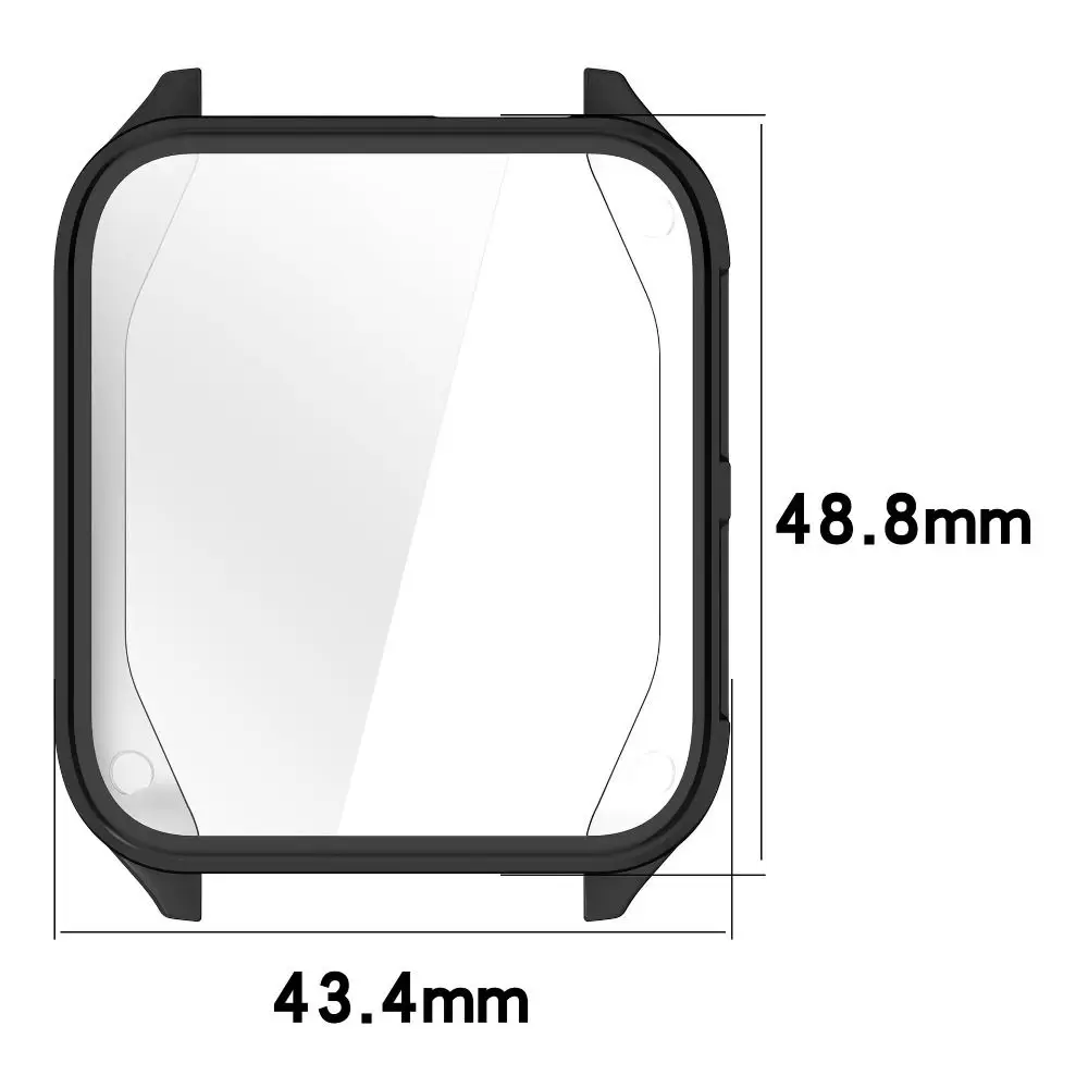 Premium TPU Protective Case with Bumper & Screen Protector - Anti-Scratch Cover for Smart Watch Accessories