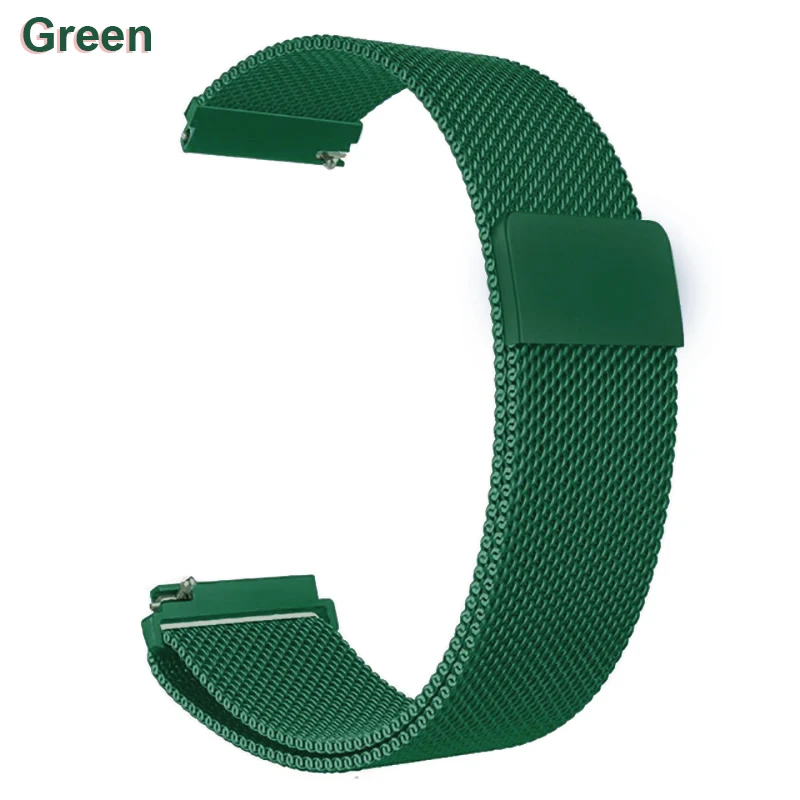 Magnetic Loop Watch Strap with TPU Case and Screen Protector - 20mm