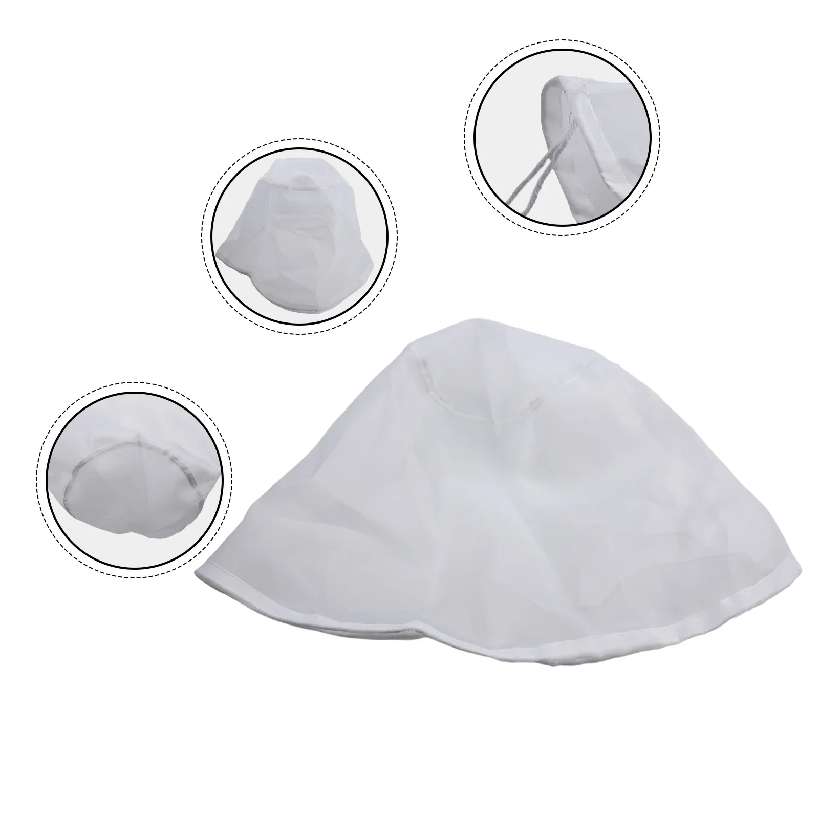 1pc 120 Mesh Gauze Bag Optimal Soy Milk Juice Straining For Thermomix Food Processor Kitchen Cleaning Tools Accessories