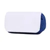 Sublimation Blank Pencil Bag Makeup Bags Large Capacity Multi-Layered Zipper Cosmetic Bag Pencil Case For Heat Transfer Print 4