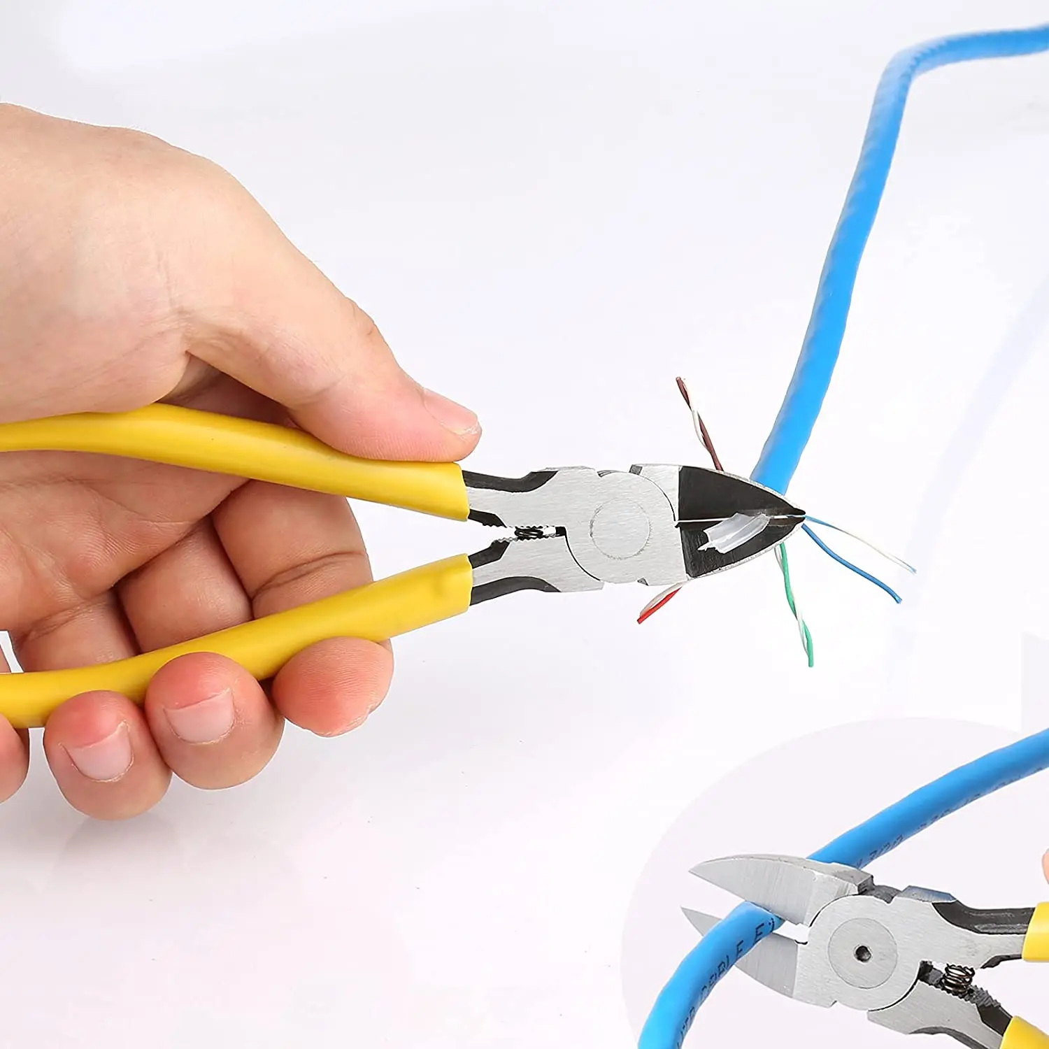 Ethernet, tudo-em-um fio ferramenta, RJ45, Cat6, Cat5, Cat5e, 8P8C